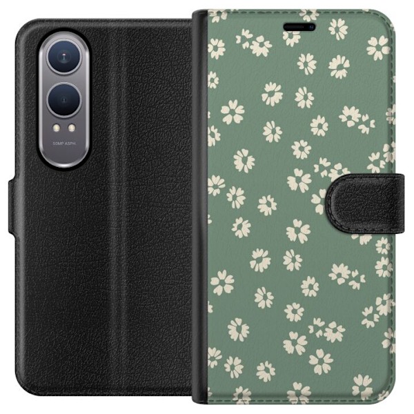 OnePlus Nord CE4 Lite Lompakkokotelo Kukkaisunelma - Värikäs