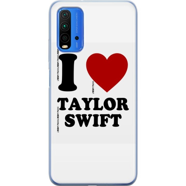 Xiaomi Redmi 9T Läpinäkyvä kuori Taylor Swift