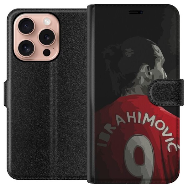 Apple iPhone 16 Pro Tegnebogsetui Zlatan Ibrahimović