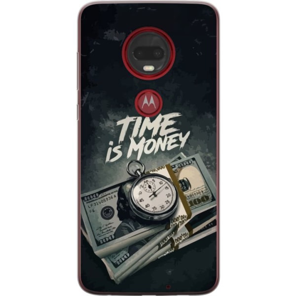 Motorola Moto G7 Plus Gennemsigtig cover Tid er penge