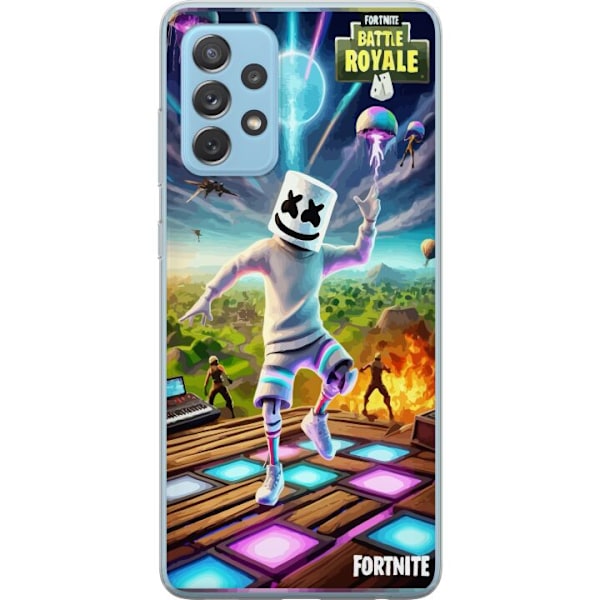 Samsung Galaxy A52 5G Gennemsigtig cover Fortnite