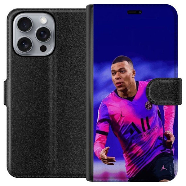 Apple iPhone 16 Pro Max Lommeboketui Kylian Mbappé