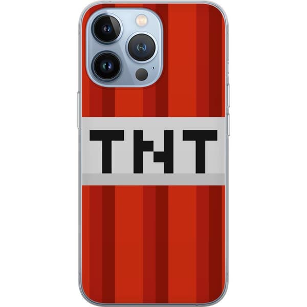 Kompatibelt Mobildeksel til Apple iPhone 13 Pro Minecraft TNT