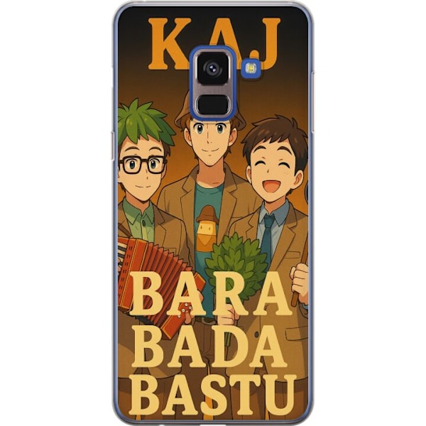 Samsung Galaxy A8 (2018) Genomskinligt Skal KAJ Bara bada bast