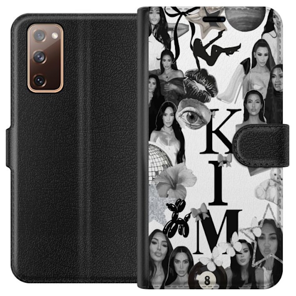 Samsung Galaxy S20 FE Tegnebogsetui Kim Kardashian – Aesthetic Look 2025