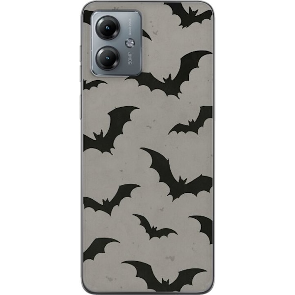 Motorola Moto G14 Gennemsigtig cover Flutterprint