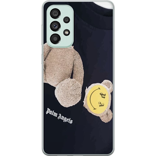 Samsung Galaxy A73 5G Gennemsigtig cover Teddy Palm Angels