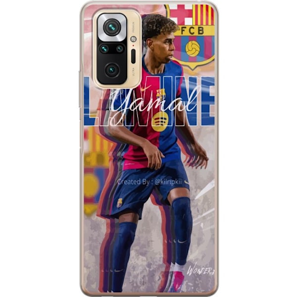 Xiaomi Redmi Note 10 Pro Genomskinligt Skal Lamine Yamal FCB