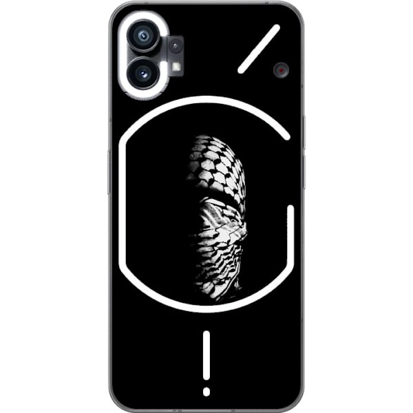Nothing Phone (1) Genomskinligt Skal Keffiyeh-mönster – kla