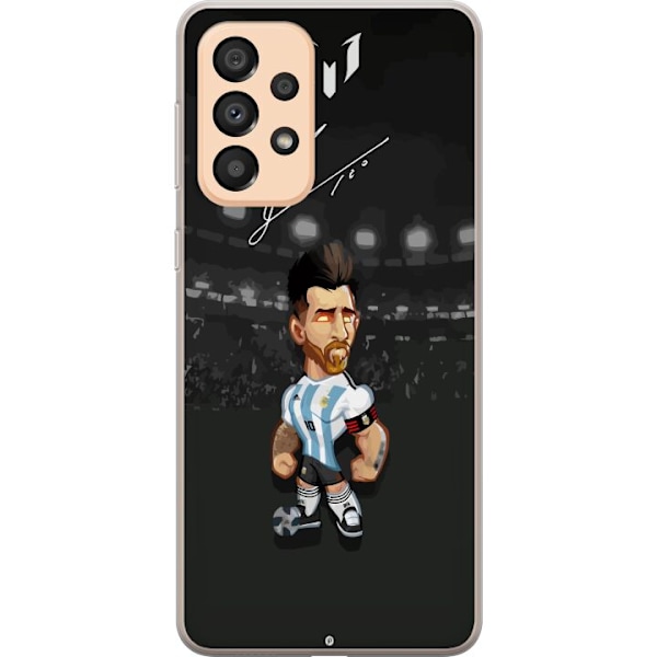 Samsung Galaxy A33 5G Genomskinligt Skal Messi