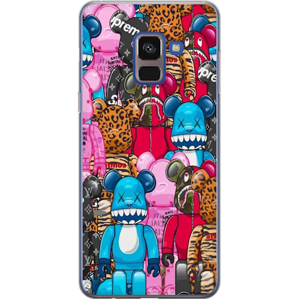 Samsung Galaxy A8 (2018) Genomskinligt Skal Bjönar