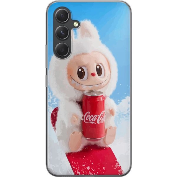 Samsung Galaxy A55 Läpinäkyvä kuori Labubu Summer Edition