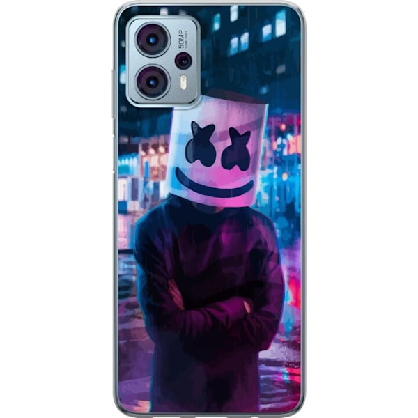 Motorola Moto G23 Gennemsigtig cover Marshmallow Roblox Legend