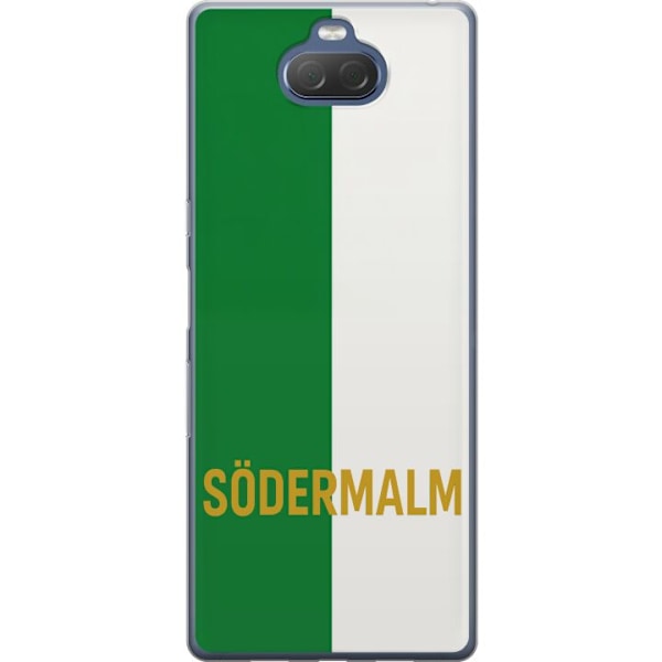 Sony Xperia 10 Plus Läpinäkyvä kuori Södermalm - jalkapall