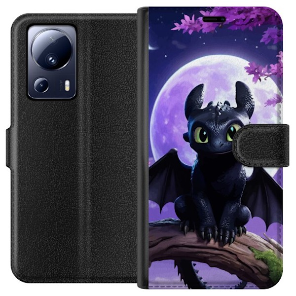 Xiaomi 13 Lite Tegnebogsetui Dragetræneren