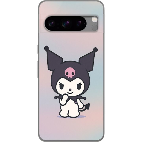 Google Pixel 8 Pro Läpinäkyvä kuori Kawaii Sanrio Kuromi