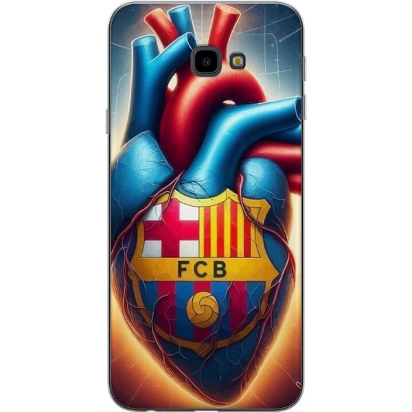 Samsung Galaxy J4+ Gjennomsiktig deksel FCB Hjerte