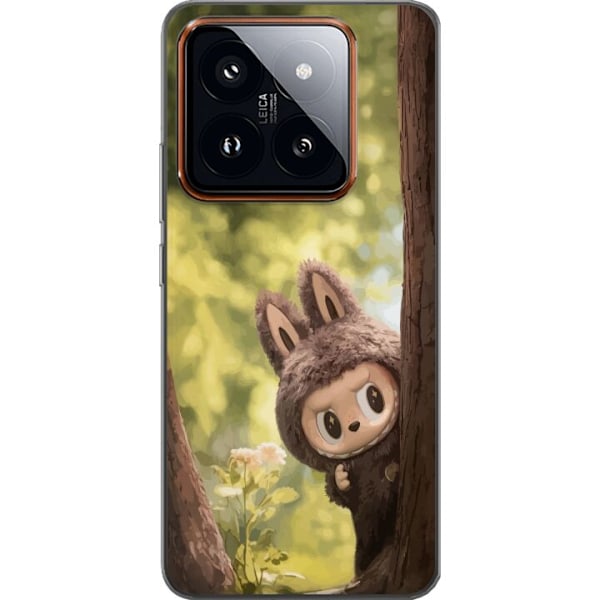 Xiaomi 14 Pro Läpinäkyvä kuori Labubu Graffiti Vibes – Ka