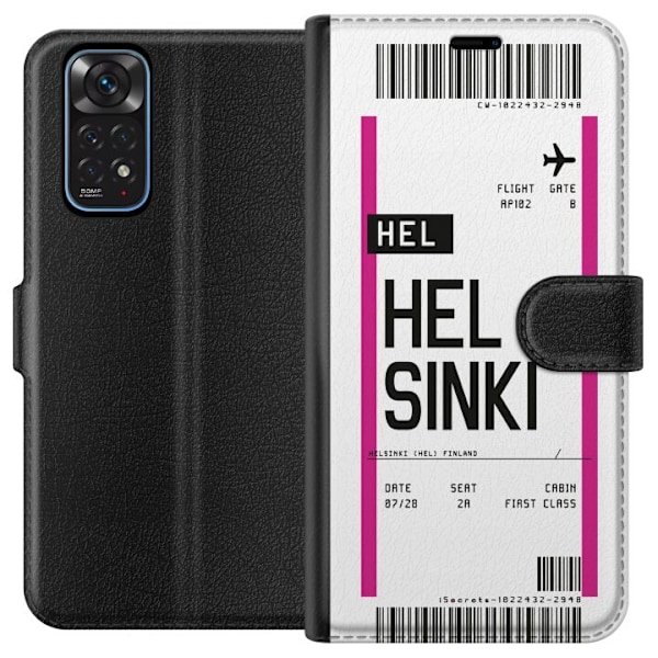 Xiaomi Redmi Note 11 Tegnebogsetui Helsingfors