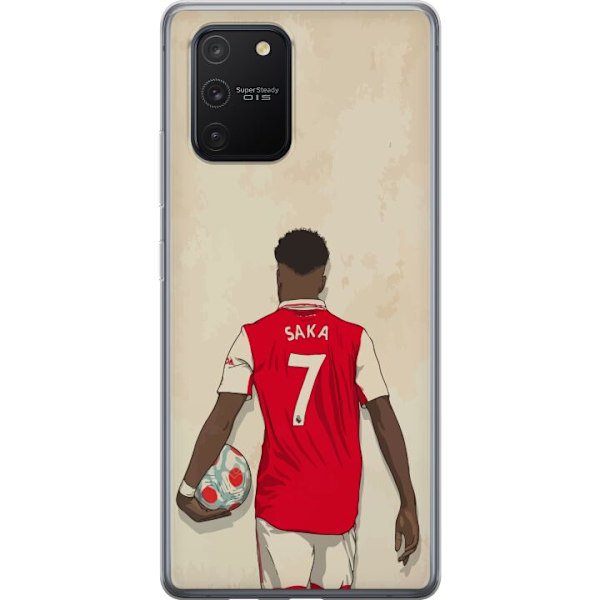 Samsung Galaxy S10 Lite Gennemsigtig cover Arsenal FC Fodbold Arsenal FC Motiv Spiller Premier League England Populær Sport Fodboldstjerne London