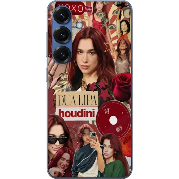 Samsung Galaxy S25+ Genomskinligt Skal Dua Lipa – Fashion & Style Edit