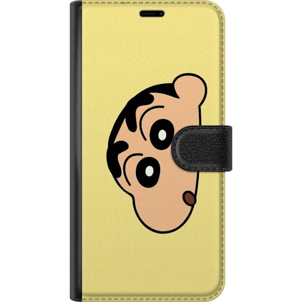 Sony Xperia 1 V Lompakkokotelo Peeking Shinchan