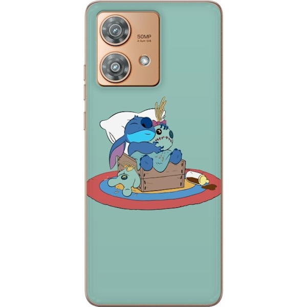 Motorola Edge 40 Neo Gennemsigtig cover Stitch sov godt