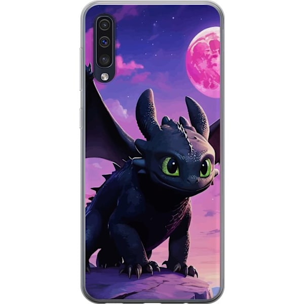 Samsung Galaxy A50 Läpinäkyvä kuori Kuinka kouluttaa lohikäärmeesi