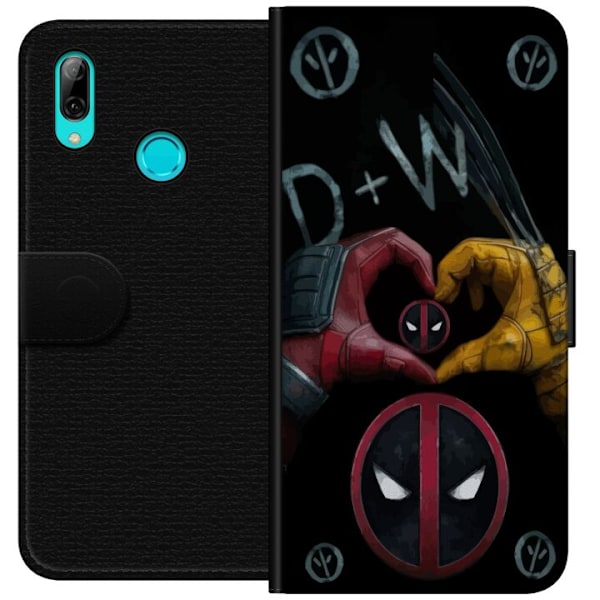 Huawei P smart 2019 Lommeboketui Deadpool & Wolverine Kjærlig