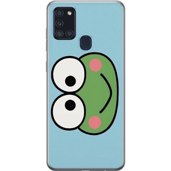 Samsung Galaxy A21s Gennemsigtig cover Keroppi Smile