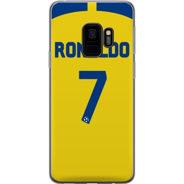 Samsung Galaxy S9 Läpinäkyvä kuori Ronaldo