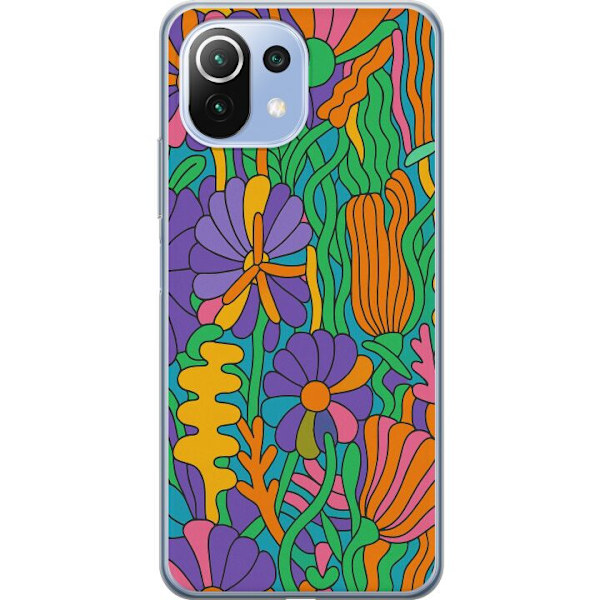 Xiaomi Mi 11 Lite Gjennomsiktig deksel Color Pop
