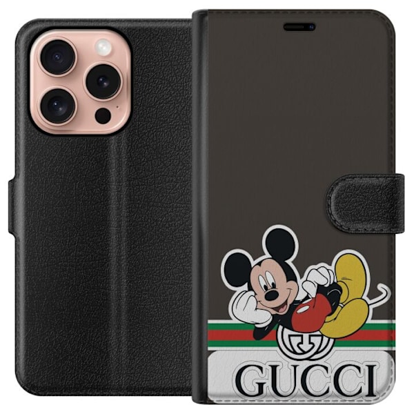 Apple iPhone 16 Pro Lompakkokotelo Gucci Musse Pig