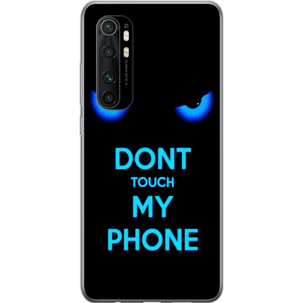 Xiaomi Mi Note 10 Lite Genomskinligt Skal Rör Ej