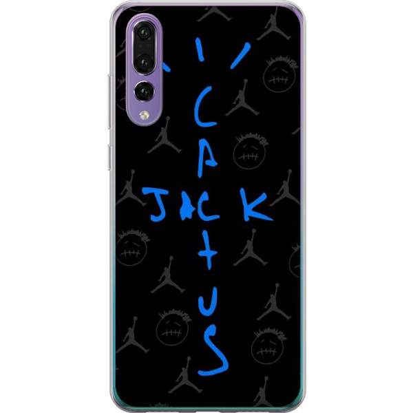 Huawei P20 Pro Gennemsigtig cover Kaktus