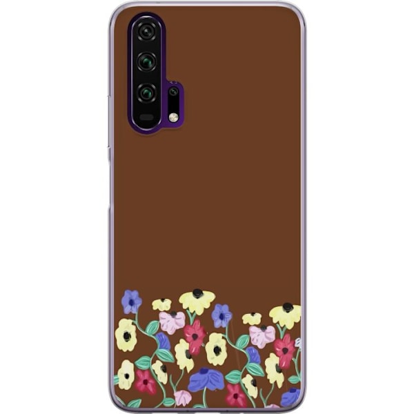 Honor 20 Pro  Gennemsigtig cover Blomster