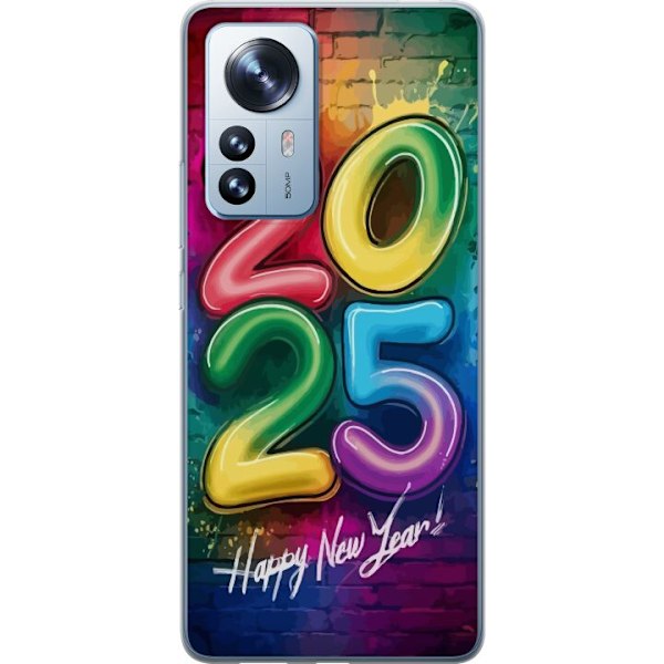 Xiaomi 12 Pro Gennemsigtig cover Nytår 2025