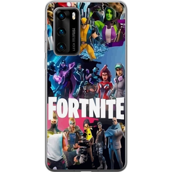 Huawei P40 Gjennomsiktig deksel Fortnite