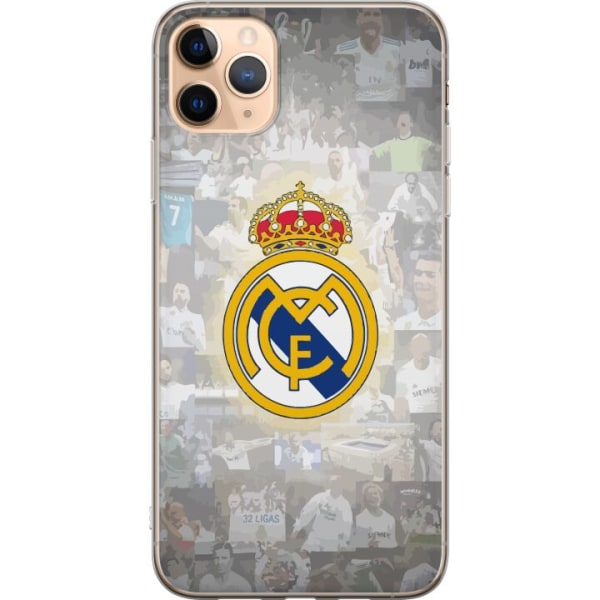 Apple iPhone 11 Pro Max Gennemsigtig cover Real Madrid