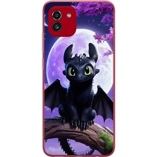 Samsung Galaxy A03 Genomskinligt Skal Draktränaren How to Train Your Dragon