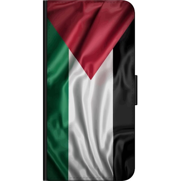 Huawei Y6 (2019) Lommeboketui Palestinaflagget – ikoniskt sy