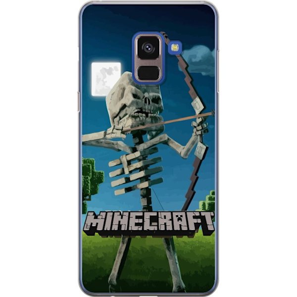 Samsung Galaxy A8 (2018) Genomskinligt Skal A Minecraft Movie