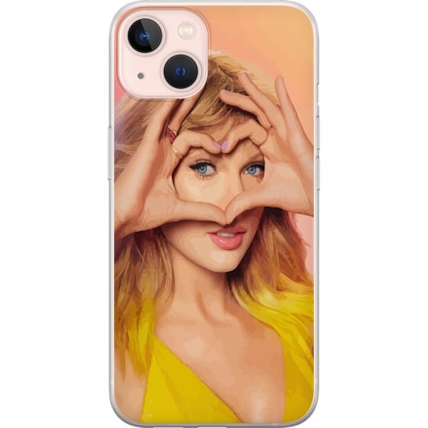 Apple iPhone 13 Läpinäkyvä kuori Taylor Swift