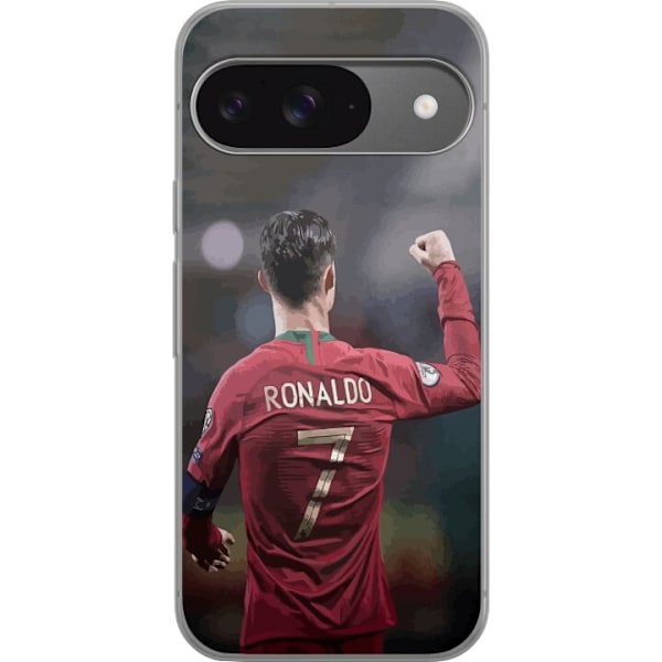 Google Pixel 9 Gennemsigtig cover Cristiano Ronaldo