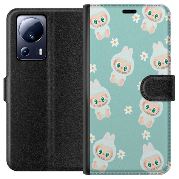 Xiaomi 13 Lite Plånboksfodral Labubu Candy Vibes – Söt och