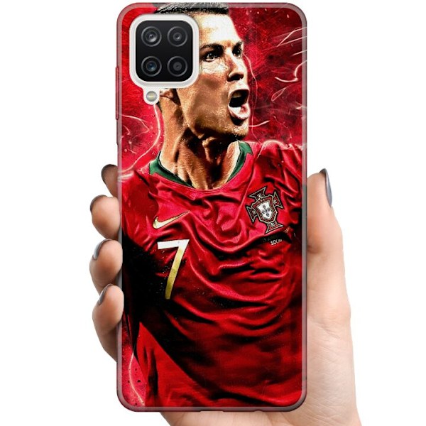 Samsung Galaxy A12 TPU Mobildeksel Cristiano Ronaldo