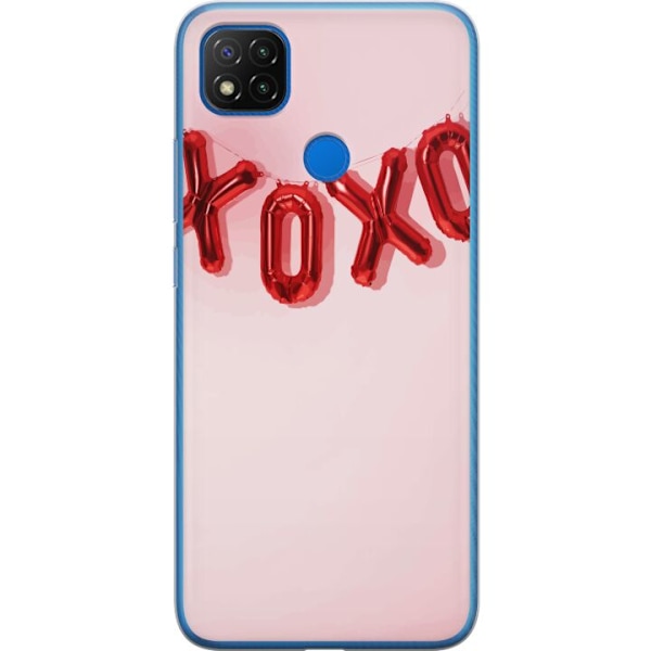 Xiaomi Redmi 9C Läpinäkyvä kuori Ystävänpäivä XOXO