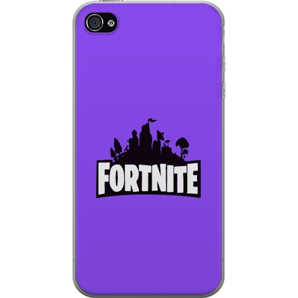 Apple iPhone 4s Gjennomsiktig deksel Fortnite