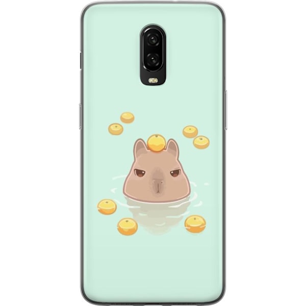 OnePlus 6T Läpinäkyvä kuori Capybara