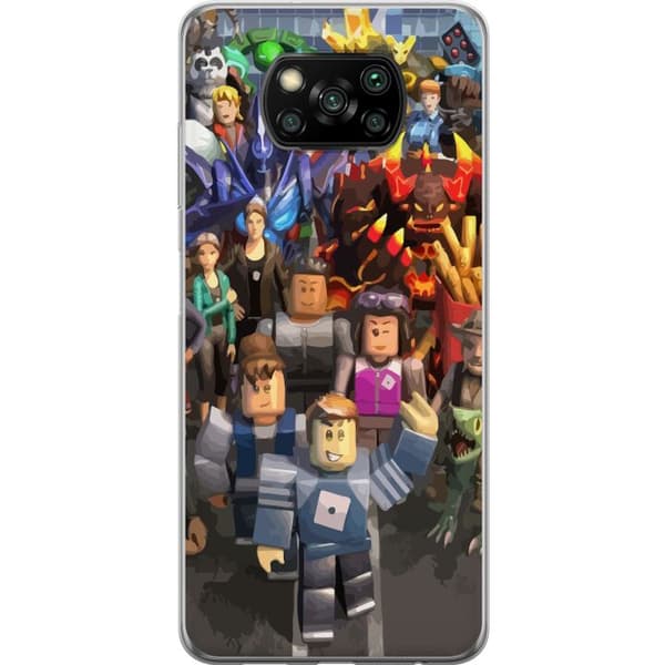 Kompatibelt Mobilskal till Xiaomi Poco X3 NFC Roblox - W